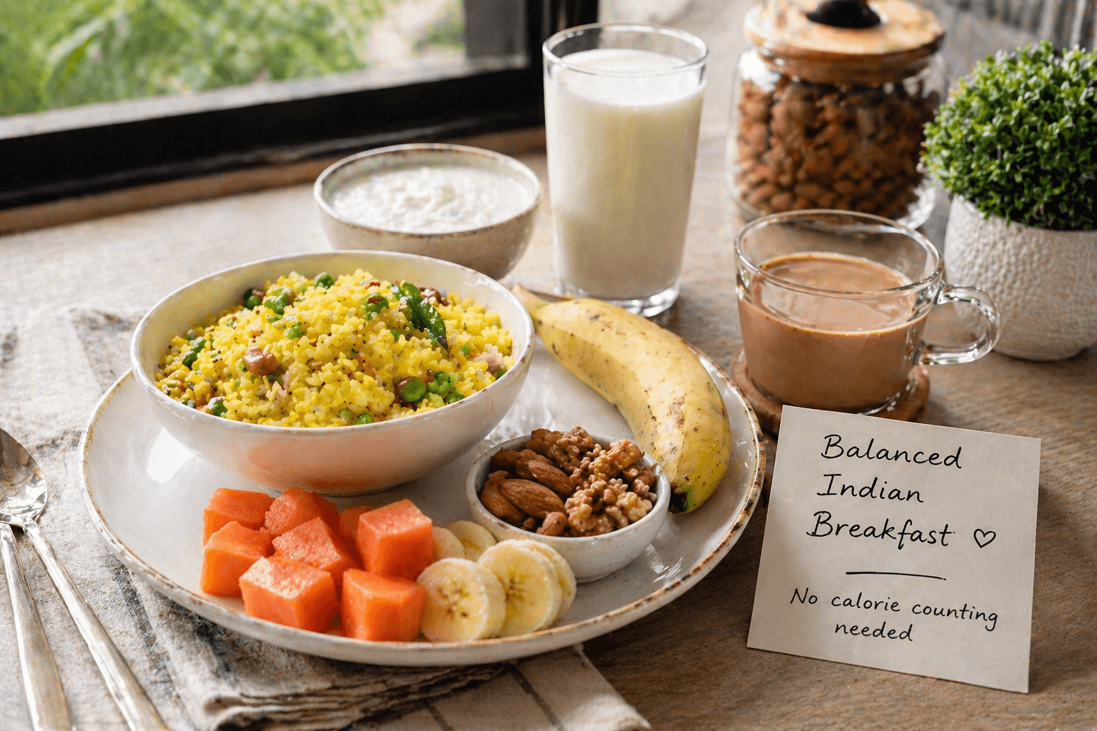 How to Build a Balanced Indian Breakfast Without Counting Every Calorie