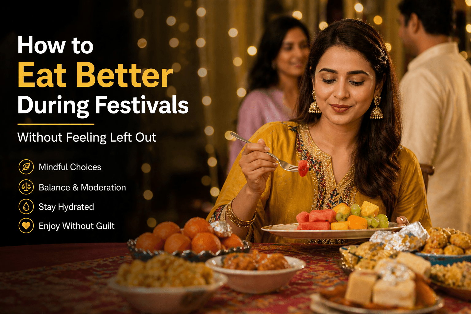 How to Eat Better During Festivals Without Feeling Left Out